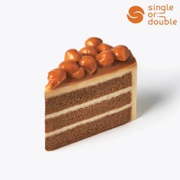 CARAMEL MACADAMIA CAKE คาราแมคคาเดเมียเค้ก