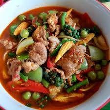 แกงป่าหมูชิ้น