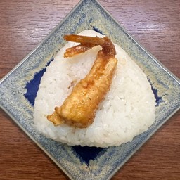 Shrimp tempura onigiri(海老天おにぎり)