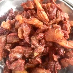 เนื้อแดดเดียวทอด