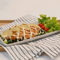 ไก่ซอสมะนาว