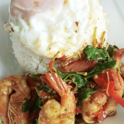 กะเพรากุ้ง