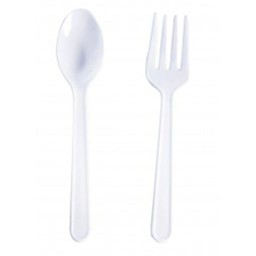 ช้อนซ่อมพลาสติก