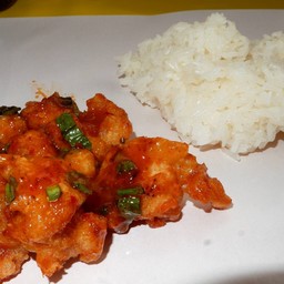 ไก่ซอสต้มยำห่อ