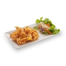 L เผือกข้าวโพดทอด