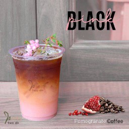 black pink เอสเปรสโซxน้ำทับทิมสกัดเย็น 100% #201