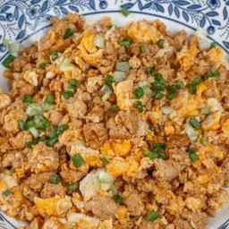 หมูสับผัดไข่