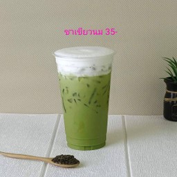 ชาเขียวนมปั่น