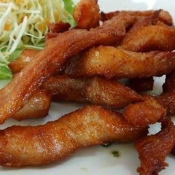 หมูเส้นทอด