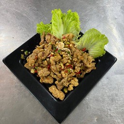 ไก่ทอดคั่วพริกเกลือ