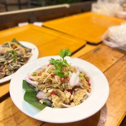 ยําปลาดุกฟู