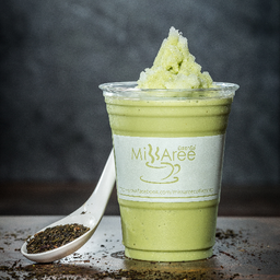 ชาเขียวนม ปั่น