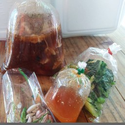 กับข้าวเนื้อหนังใส้