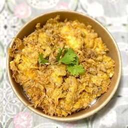 ข้าวไข่เจียวหมูสับ