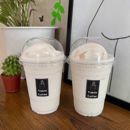 มะพร้าวน้ำหอมนมสดปั่น