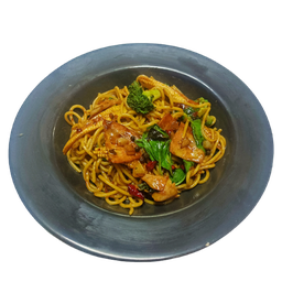 สปาเก็ตตี้ผัดหม่าล่าทะเล