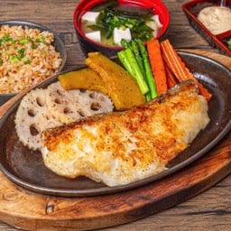 สเต็กปลาหิมะ (เซ็ต)