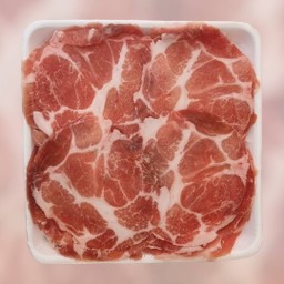 หมูสไลค์ สันคอ 500 กรัม