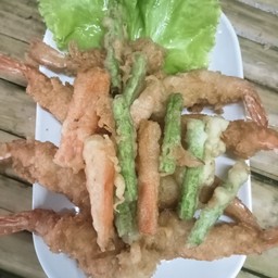 กุ้งชุบแป้งทอด