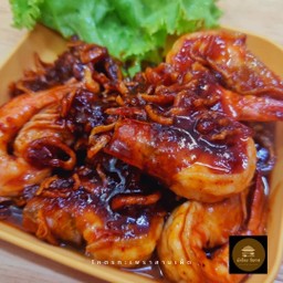กุ้งทอดซอสมะขาม