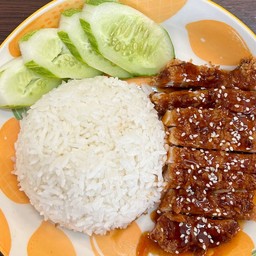 ข้าวไก่ทอดเกาหลี