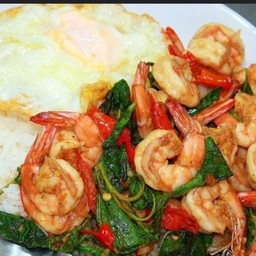 กระเพรากุ้ง