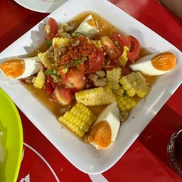 ตำข้าวโพดไข่เค็ม