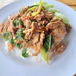 กะเพราเนื้อ