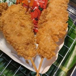 ไก่ไม้ชุดเกร็ดขนมปัง