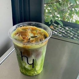 Matcha coffee