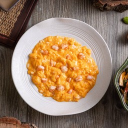 ไข่อัสดงกุ้งสับ