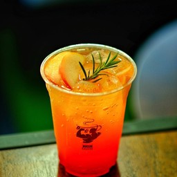 พีชลิ้นจี่โซดา