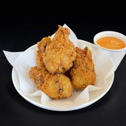 Fried Chicken With Cheese Sauce (5pcs)