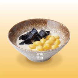 เฉาก๊วยเเปะก๊วยนมสด