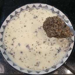 น้ำเต้าหู้งาดำ