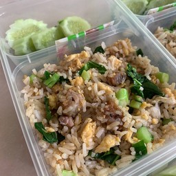 ข้าวผัดคะน้าปลาเค็ม (จานเล็ก)