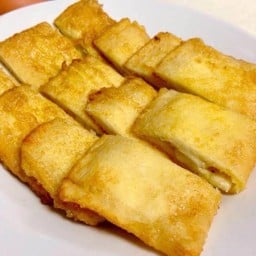 ขนมปังชุปไข่กล้วย