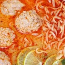 มาม่าหมูสับน้ำใส