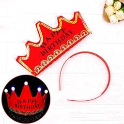 มงกุฎมีไฟสีแดง