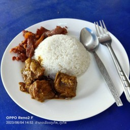 ข้าวราดแกง2อย่าง