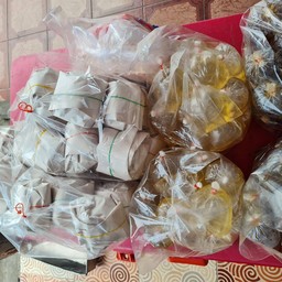 บะหมี่เกี๊ยวหมูย่าง&หมูทอด10ห่อ+เกี๊ยวกรอบ2ชุด