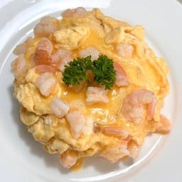 ข้าวไข่ข้นกุ้ง