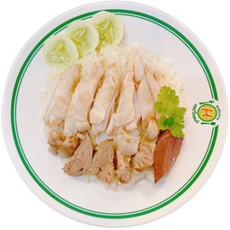 ข้าวมันไก่ต้ม+เครื่องใน (ธรรมดา)