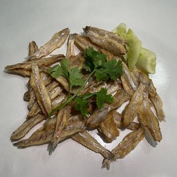 ปลาเห็ดขาว ทอด