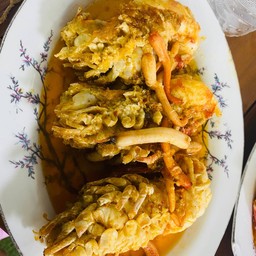 กุ้งแม่น้ำทอดเกลือ1โล