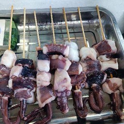 หนวดปลาหมึกยักษ์สด 4 ไม้