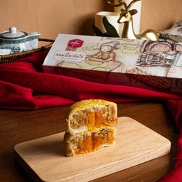 ขนมเปี๊ยะจัมโบ้ ไส้ฟัก ถั่ว ไข่เค็ม