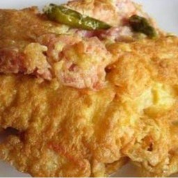 ข้าวไข่เจียวแหนม
