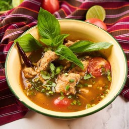 ต้มแซ่บกระดูกหมูอ่อน  (LS)