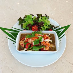 ยำแซลมอนแซ่บ